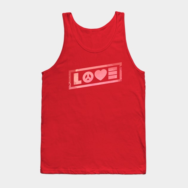 Love by Basement Mastermind Tank Top by BasementMaster